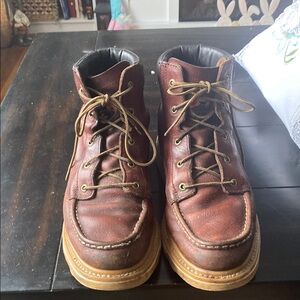 Men's Brown Leather Boots